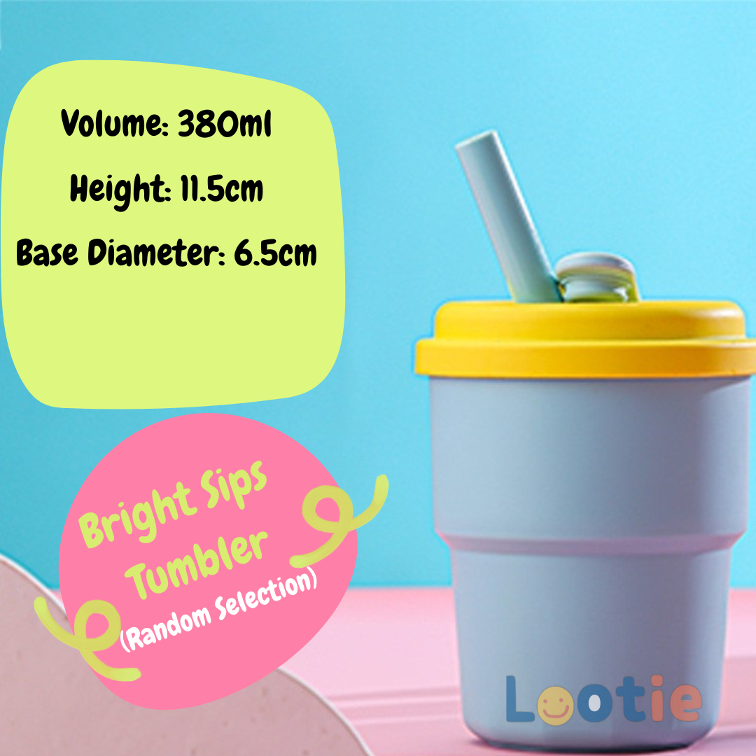 Bright Sips Straw Tumbler