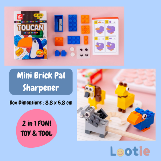 DIY Mini Brick Pal Sharpener