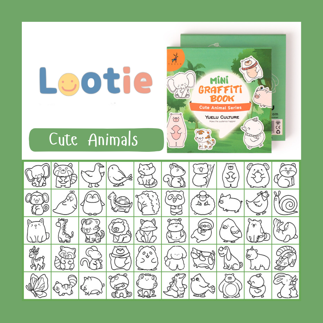 Mini colouring book for kids – creative party favor and activity for birthdays, classrooms, and events”