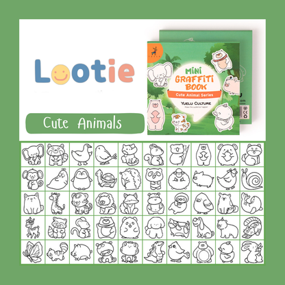 Mini colouring book for kids – creative party favor and activity for birthdays, classrooms, and events”