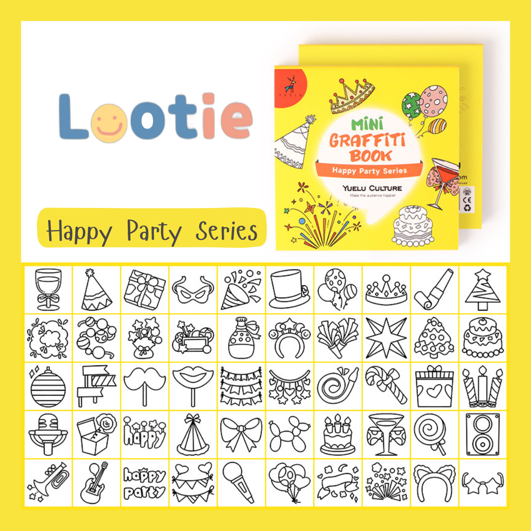 Mini colouring book for kids – creative party favor and activity for birthdays, classrooms, and events”