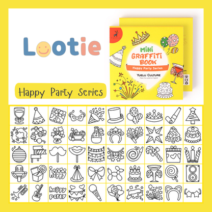 Mini colouring book for kids – creative party favor and activity for birthdays, classrooms, and events”