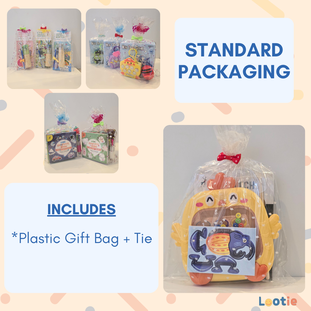 Standard Packaging – Assorted Colors