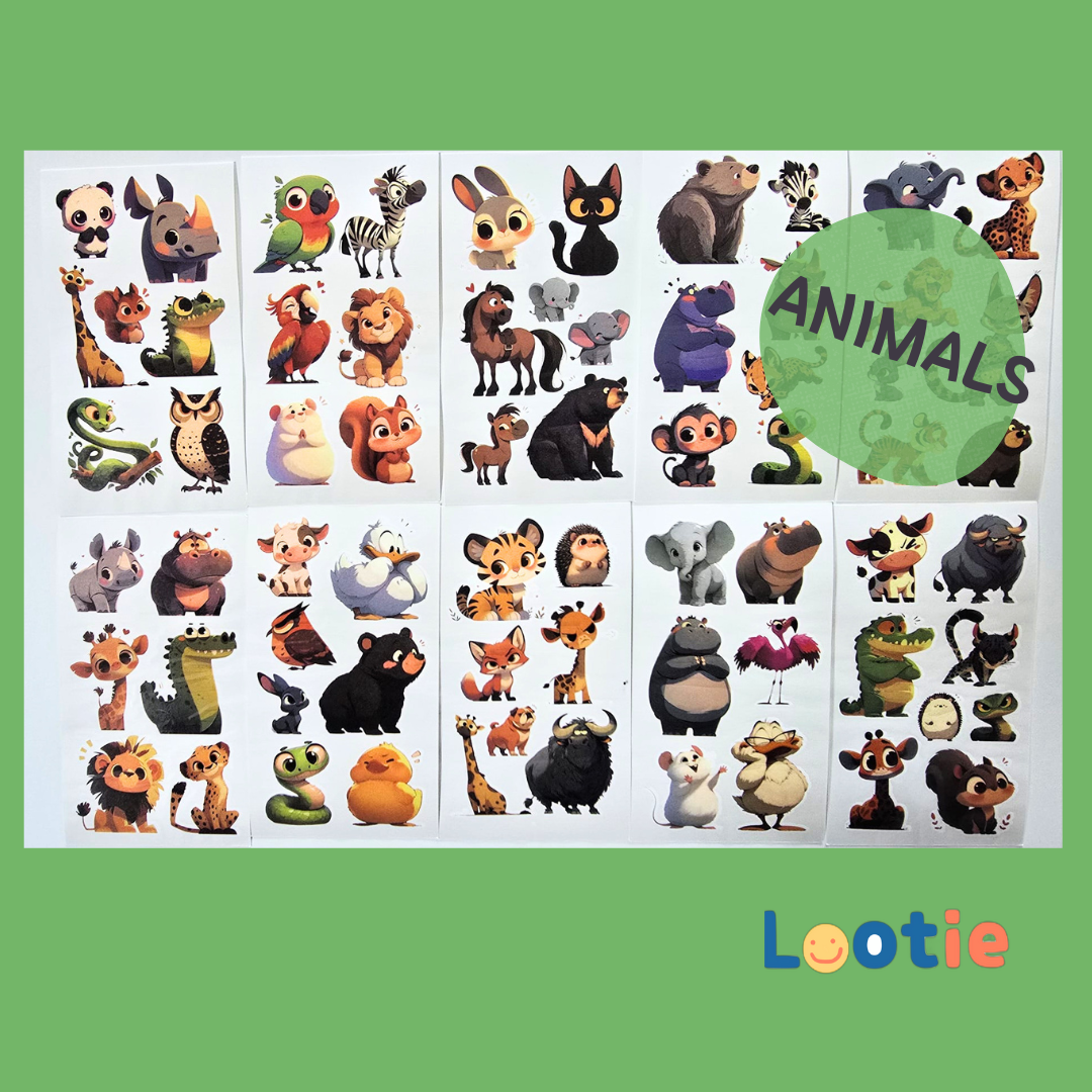 Kid's Tattoo Sheet (1 Sheet)
