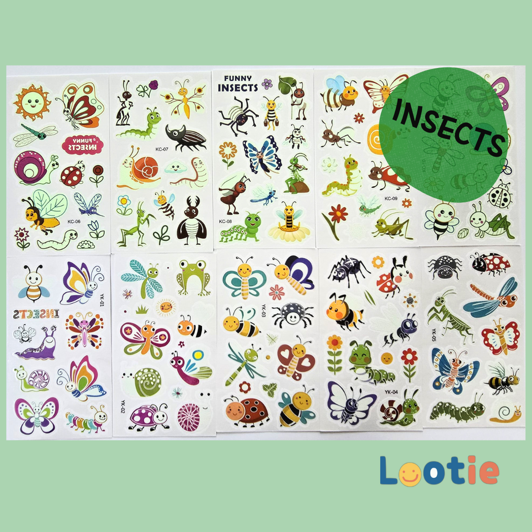 Kid's Tattoo Sheet (1 Sheet)