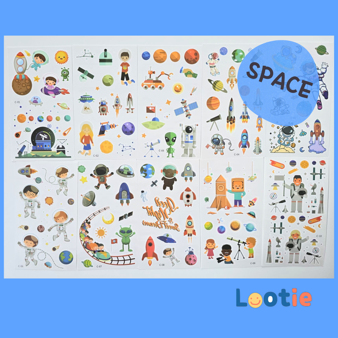 Kid's Tattoo Sheet (1 Sheet)