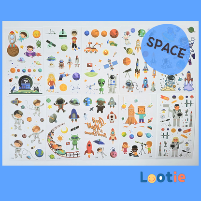 Kid's Tattoo Sheet (1 Sheet)