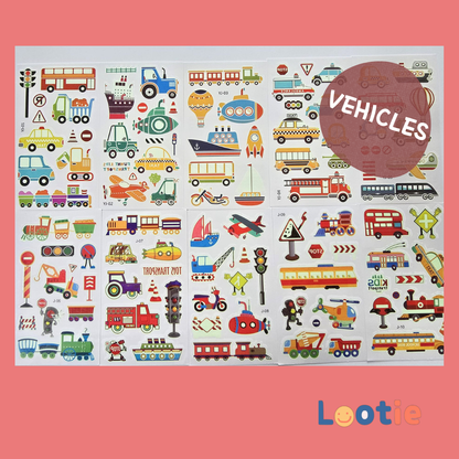 Kid's Tattoo Sheet (1 Sheet)