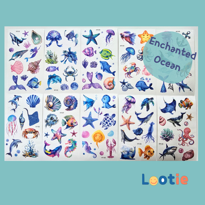 Kid's Tattoo Sheet (1 Sheet)