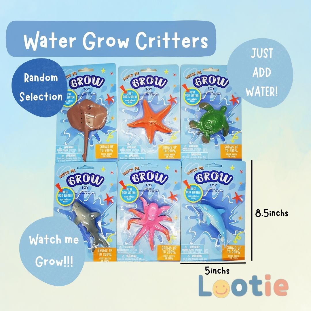Water Grow Critters